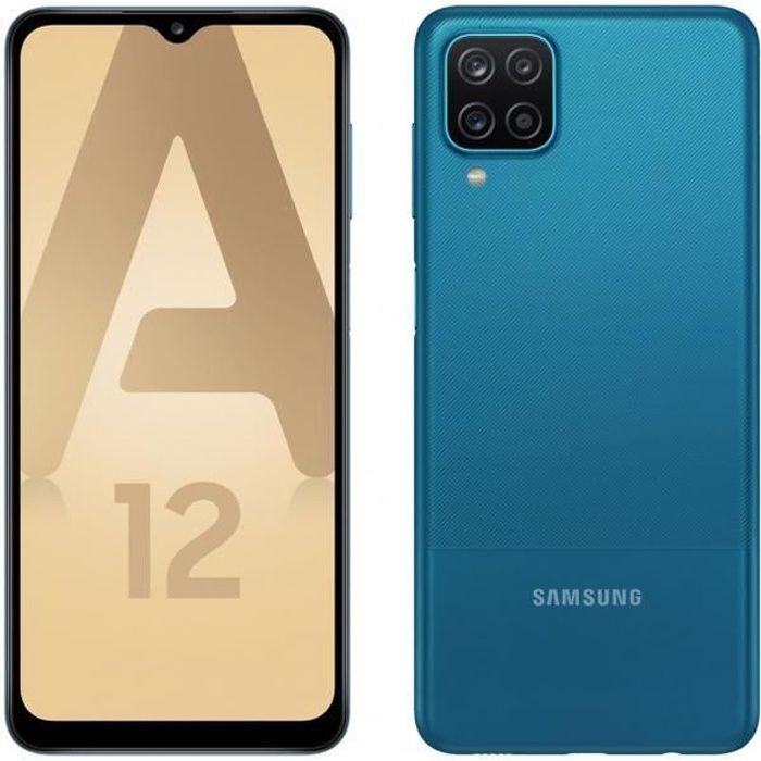 Samsung Galaxy A12 64 Go Bleu