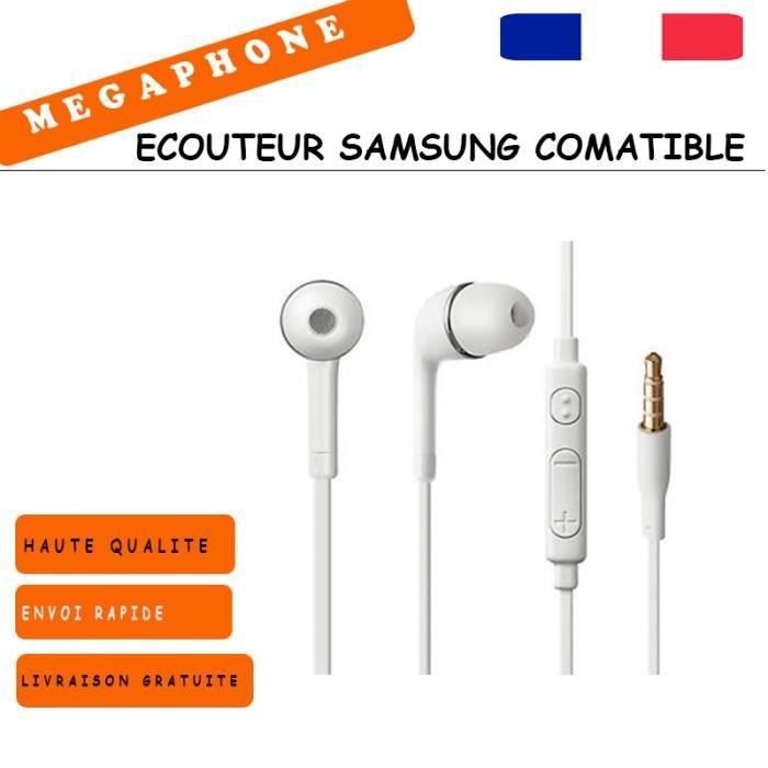 ECOUTEUR SAMSUNG GALAXY COMPATIBLE