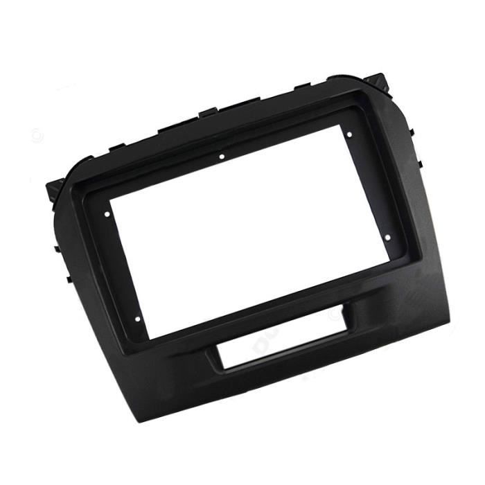 pour Suzuki Vitara 2015-Autoradio 9 Pouces Grand éCran 2DIN Fascia Adaptateur de Cadre Lecteur DVD Tableau de Bord Panneau