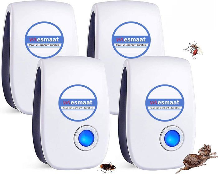 Répulsif à Ultrasons Contre Souris, Rats Et Insectes - Isotronic, Efficace Et Silencieux