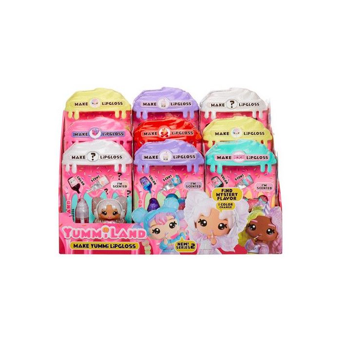 Poupée avec gloss Yummiland Série 2 Modèle aléatoire