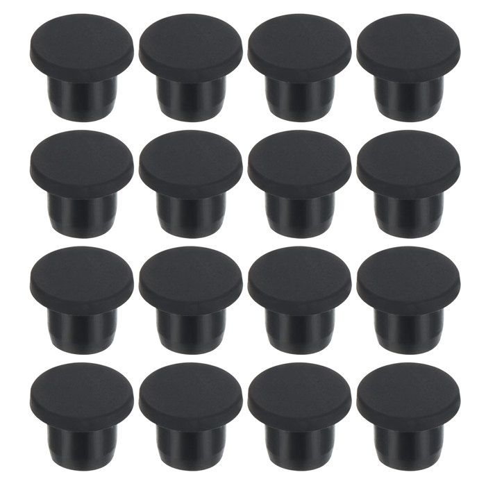 Generic Bouchons de Trou de Flûte Universels en Silicone Souple, Accessoire de Pièces de Réparation Durables pour Musiciens Professionnels 7 X 3 Mm, Paquet de 10 Pièces pour Joueurs de Flûte