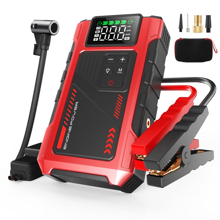 Démarreur D'urgence Portable StickersLab - Batterie Externe 12V Pour Voiture - Neuf