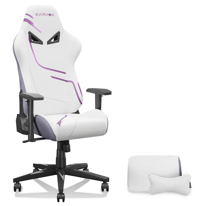 Tissu de chaise de jeu ergonomique pour adultesChaise de bureau Racing High BackChaise de jeu Tissu hauteur réglable pour les ad - vue 2