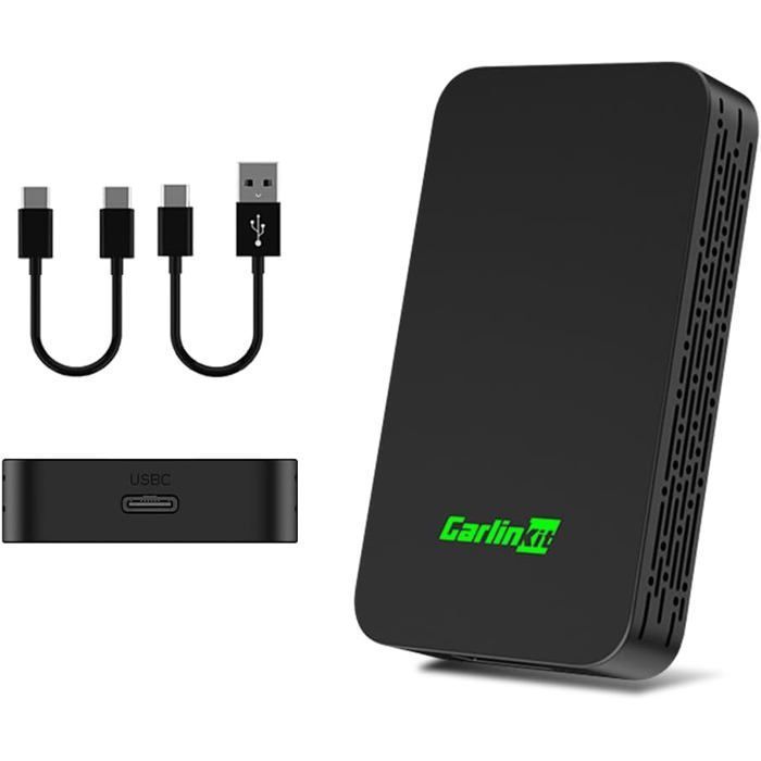 Adaptateur Carplay sans fil - Carlinkit 5.0 - WiFi - Bluetooth - Compatible Android/iOS
