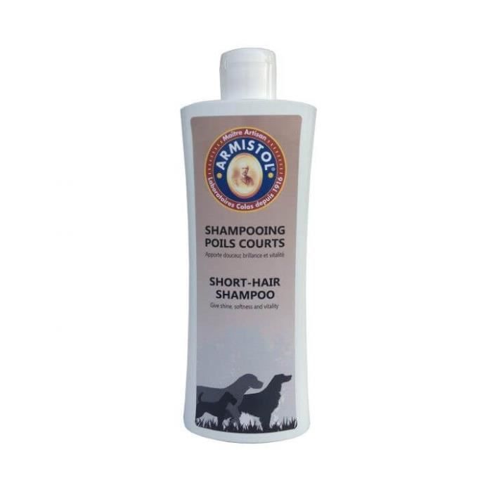 Comparer les prix de Shampoing - Armistol - Poils Courts - Flacon 250 ml - Extra Doux - Parfum Agrumes