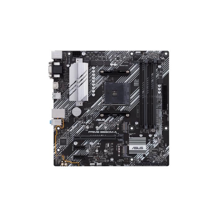 Carte mère – ASUS – PRIME B550M-A/CSM – Socket AM4 – Micro ATX – 2x M.2