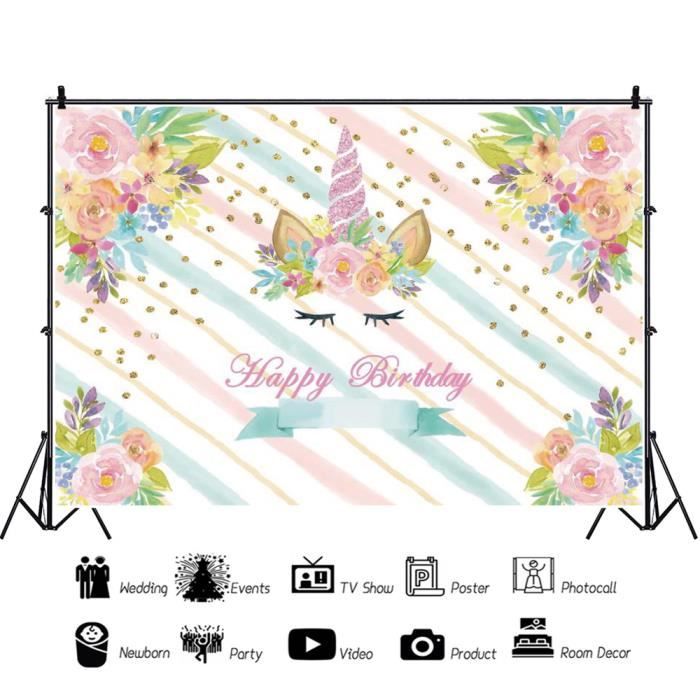 Photographie Fond Tissu Licorne Joyeux Anniversaire Fleurs Bebe Fete D Anniversaire Decoration Studio Fond Accessoires Cdiscount Appareil Photo Photographie Fond Tissu Licorne Joyeux Anniversaire Fleurs Bebe Fete D Anniversaire Decoration Studio Fond Accessoires Cdiscount Appareil Photo