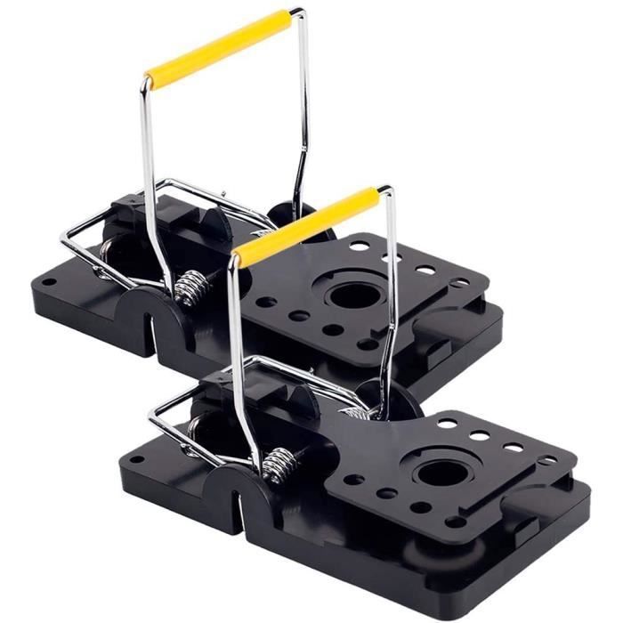 Piège à Souris, Lot De 2, Sans Tuer, Attrape-souris, Cage Rats, HLP : 7x16x6,5 Cm, Souricière
