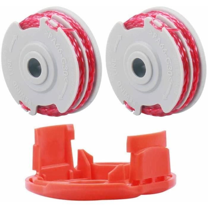 Lot De 3 Bobines De Fil Et Bobine Pour Débroussailleuse FSA56, FSE41