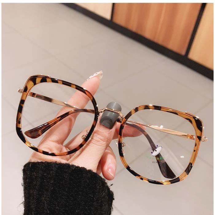 Lunettes leopard hotsell