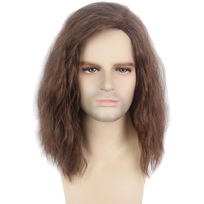 Perruque homme mi long clearance