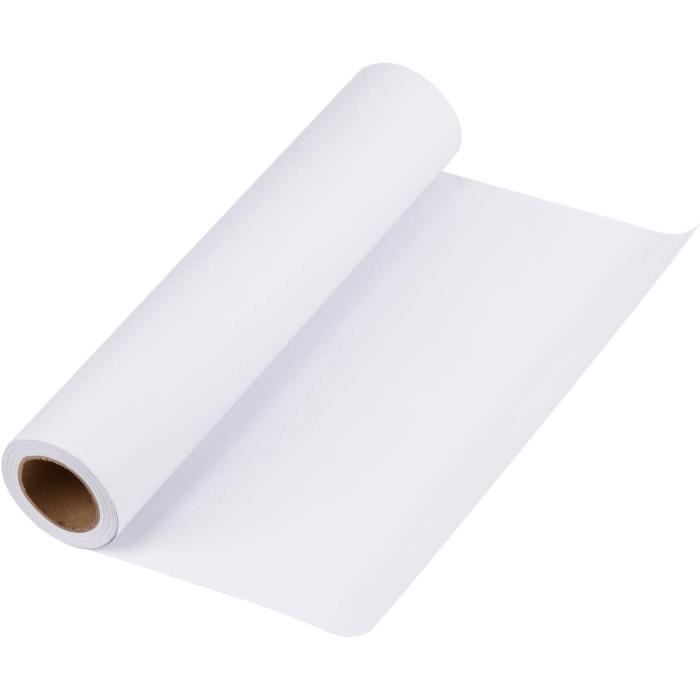 Rouleau De Papier Kraft Blanc - 30,5 Cm X 30 M - Papier Recyclé