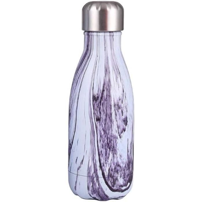 Gourde En Acier Inoxydable Personnalisable 60cl - Dimensions 25x7 Cm, étanche, Légère (160g) - Plusieurs Coloris