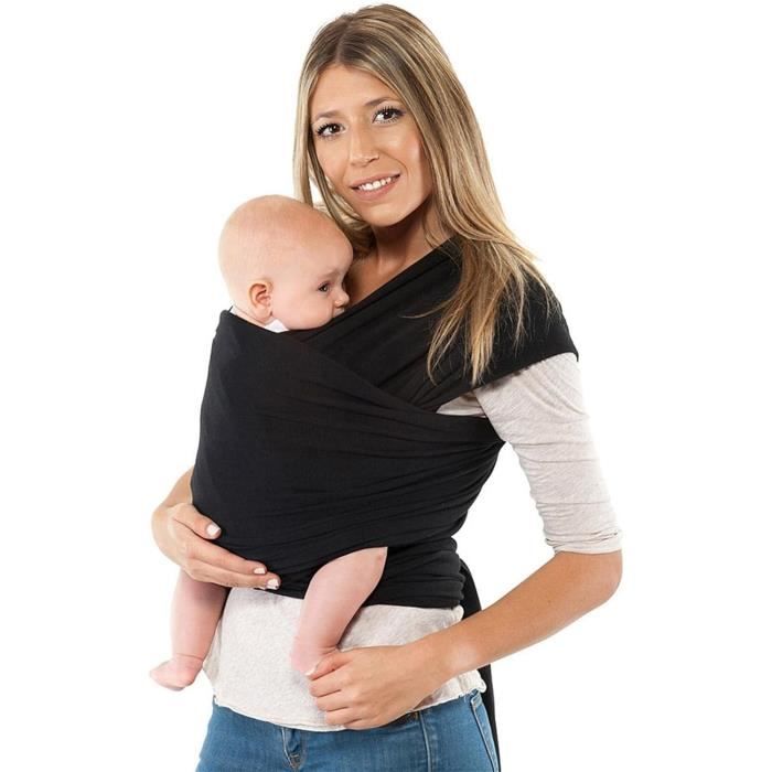 Écharpes de portage Porte-bébé multifonctionnel pour Jusquà 16kg Elastique Porte