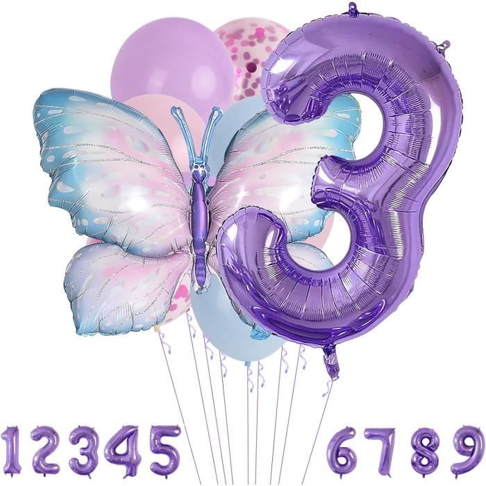Toyvian Ballons Décoratifs En Aluminium En Forme De Pieuvre - Rose