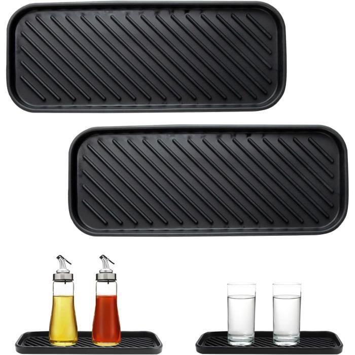 Lot De 2 Porte-Éponge Silicone Évier Cuisine - Rangement Antidérapant Savon Et Éponges
