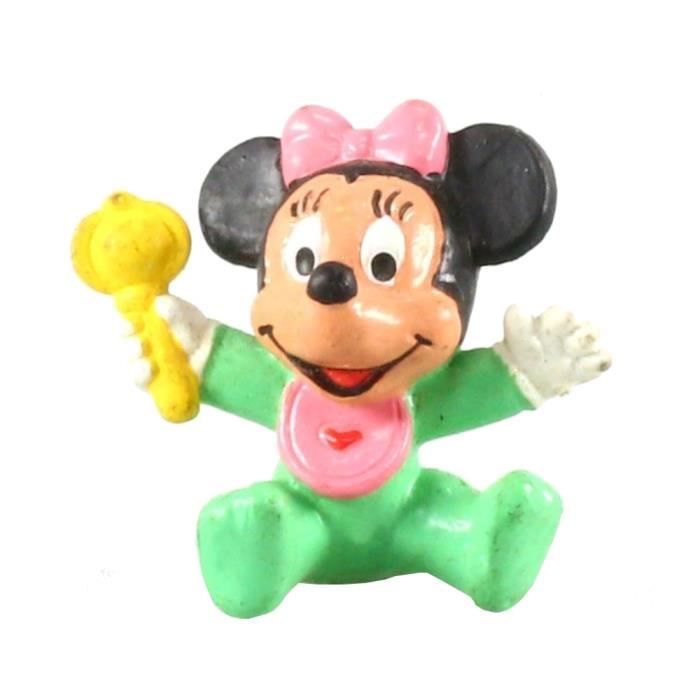 Figurine De Collection Bully Disney Bebe Minnie Avec Son Hochet Cdiscount Maison