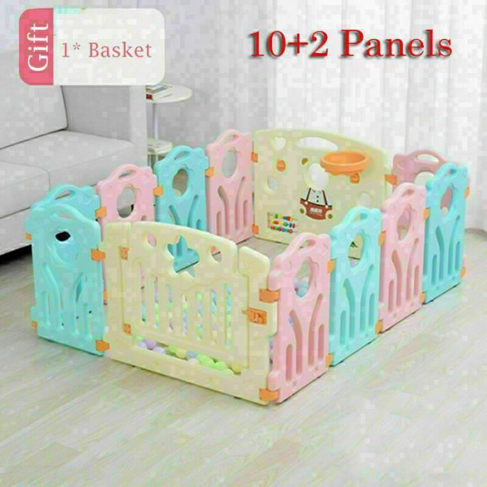 Napravi Rs Ameublement Et Decoration Parcs Parc Bebe Barriere Securite Avec Panneau Dactivites Jeu Espace Jeu Chambre Enfant Linterieur Ou Lexterieur Neuf 2 Panneaux