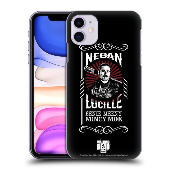 Officiel Amc The Walking Dead Lucille Negan Arte Motard Coque D Arriere Rigide Pour Iphone 11 Cdiscount Puericulture Eveil Bebe
