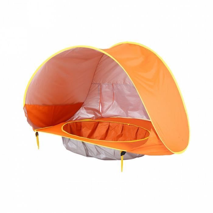 Version 3 Tente De Plage Bebe Protection Uv Abri Solaire Enfants Jouets Petite Maison Impermeable Pop Up Auvent Portable Piscine Cdiscount Sport