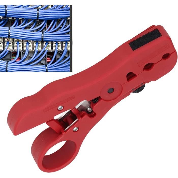 Pince à Dénuder VDE 200 Mm. Coupe Et Dénude Câbles 1,0-3,2 Mm, Sécurité Maxima