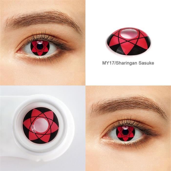 lentilles de contact mangekyou Sharingan