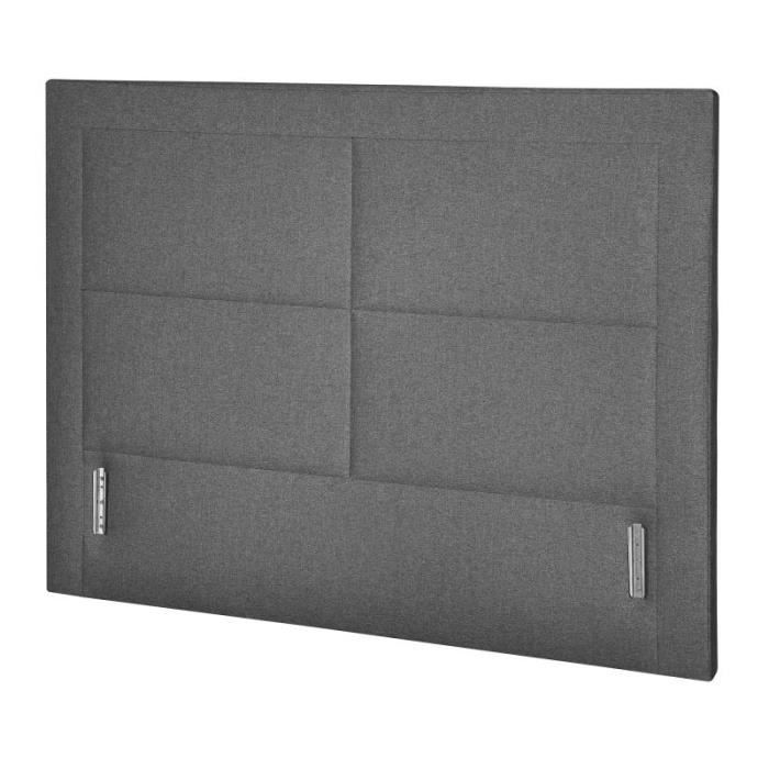 tete de lit osmose tissu anthracite l 170 8 gris achat vente tete de lit tete de lit osmose tissu cdiscount