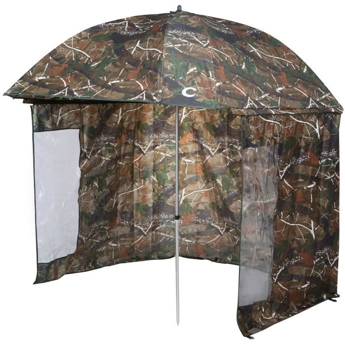 Protection Soleil Vent Pêche Ultimate Parapluie De Pêche Camo