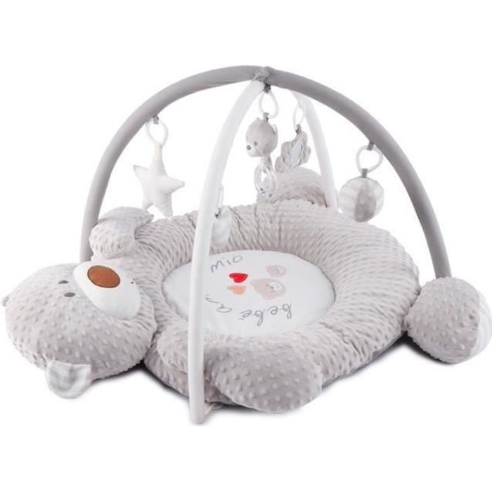 Tapis D Eveil Bebe Musical Des La Naissance Ours Polaire Baby Gym Jeu De Cerveau Cdiscount Puericulture Eveil Bebe