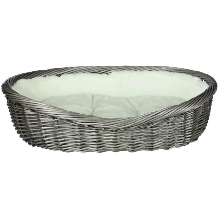 Trixie Panier avec et Housse Coussin, 60 cm, Gris 340424