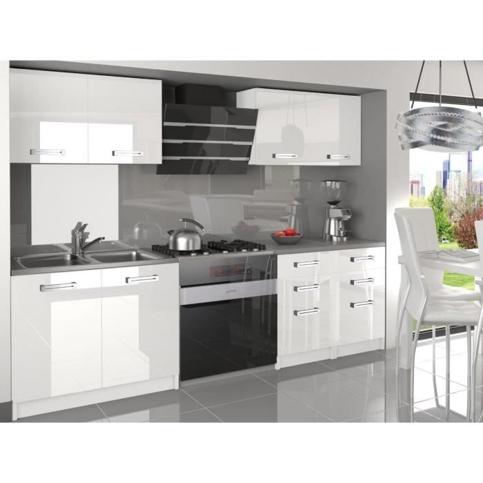 Meuble Cuisine Sous Evier 160 Cm Cornetta Cuisine Complete Modulaire Lineaire L 160 Cm 6 Pcs