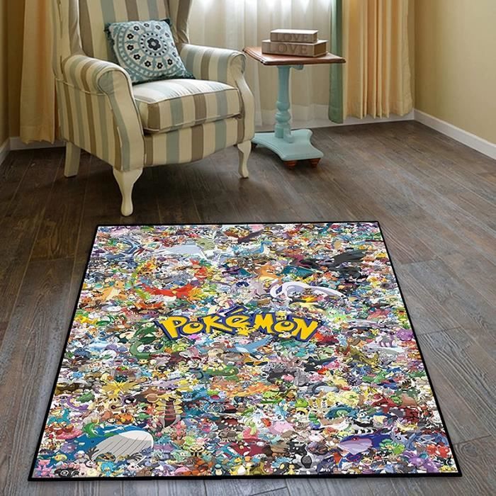 FTD315 Tapis Pokemon Pikachu pour la maison salon chambre à