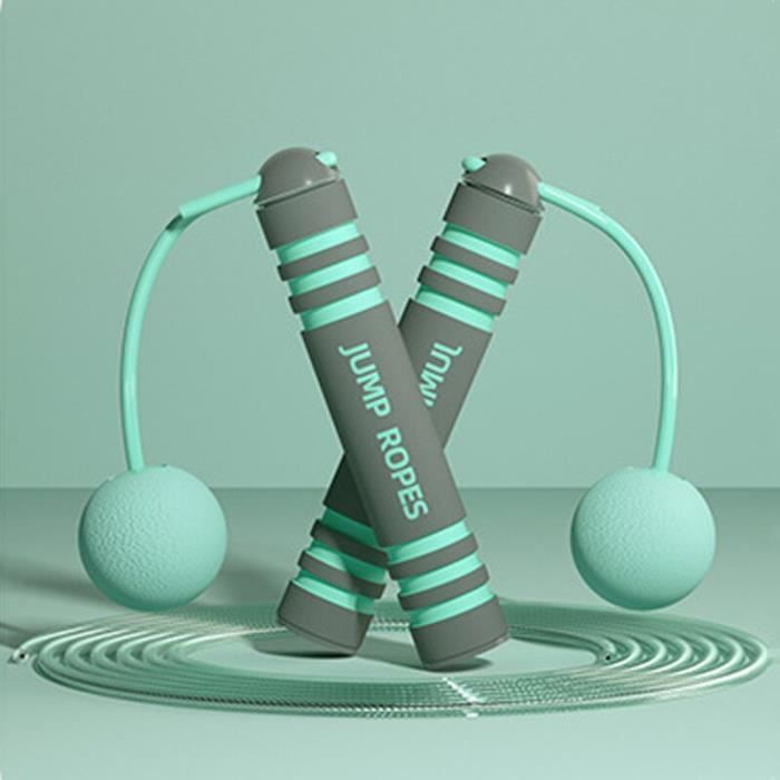 Corde à Sauter Sans Fil JumpFlex PRO - Ropeless, Avec Compteur LCD - Pour Fitness, Perte De Poids, Cardio - Poignées Lestées Réglables