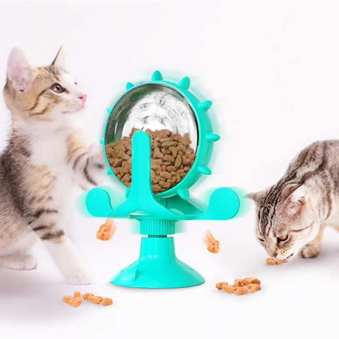Jeux Pour Chats Jouet Pour Chat Jeux Interactifs Chats Puzzle Interactif Formation Plaque Tournante Moulin A Vent Distributeur De N Cdiscount
