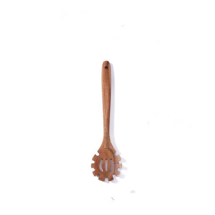 Lot De 9 Ustensiles De Cuisine En Bois - L'alternative Saine Et
