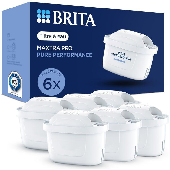 Pack de 6 cartouches pour carafes filtrantes Brita Matra Pro