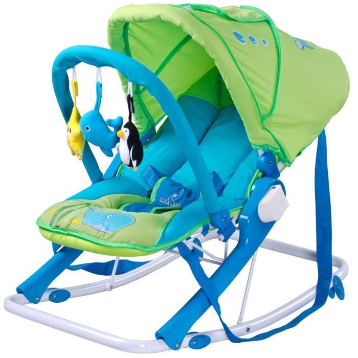 Aqua Transat Balancelle Bebe Avec Jouets Et Capote Pliable Vert Achat Vente Transat 5902021523535 Cdiscount