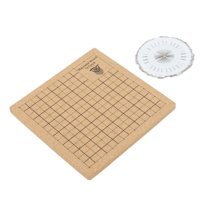 FREEBLOSS Planche De Macramé En Mousse EVA Grilles Planche De