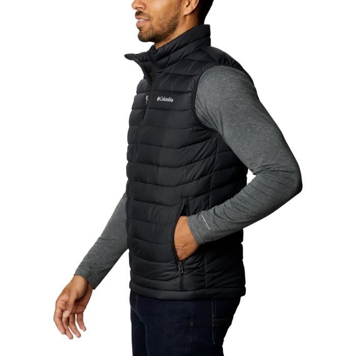 Veste sans manches Columbia Powder Lite Homme Noir