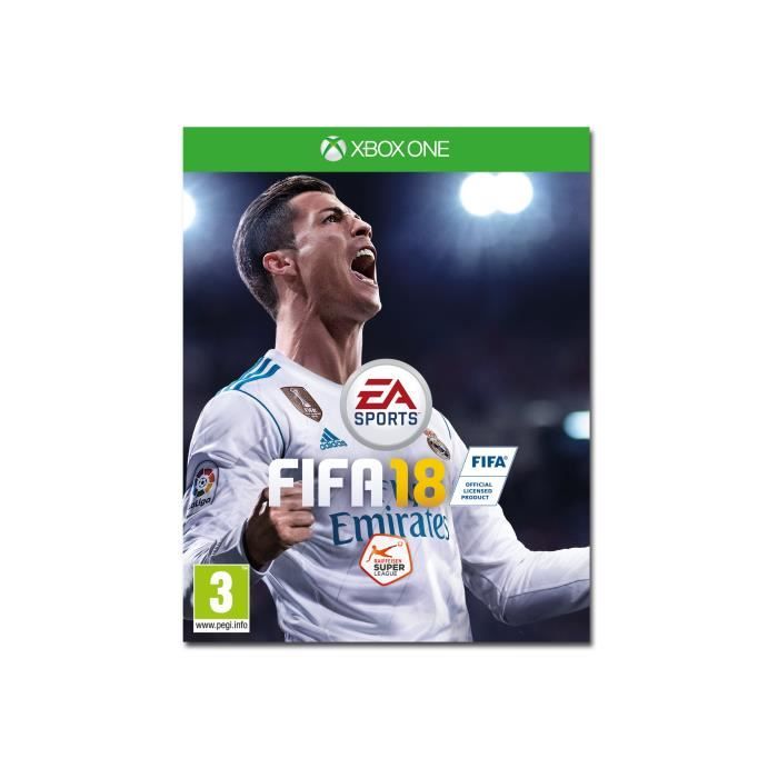 Elecar Jeu Vidéo - Ea Sports - Fifa 18 - Xbox One - Technologie De Mouvements Réaliste - Edition Standard