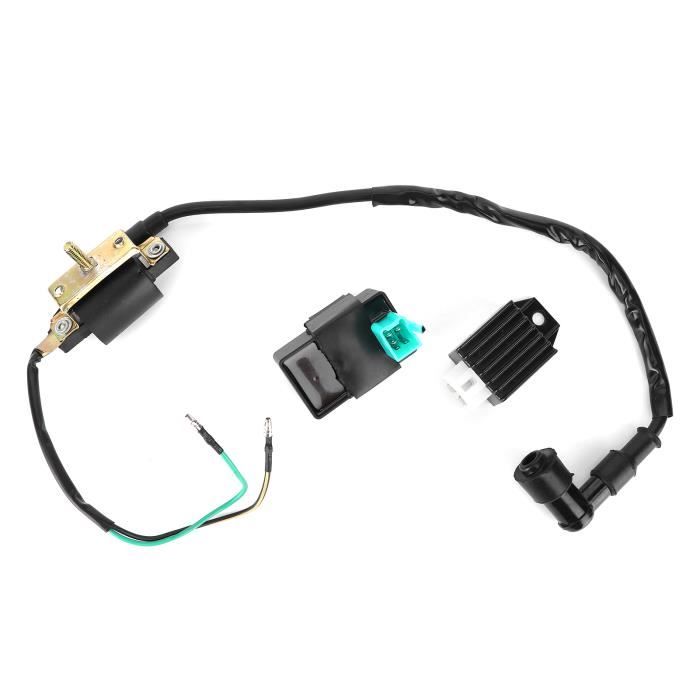 Kit de bobine d'allumage, régulateur de tension CDI, bougie d'allumage pour Dirt Bike ATV 125-250CC - Auto