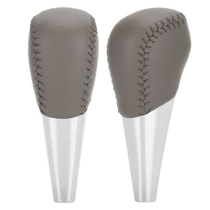 Pommeau De Levier De Vitesse Manuel En Cuir Métallisé - Kit