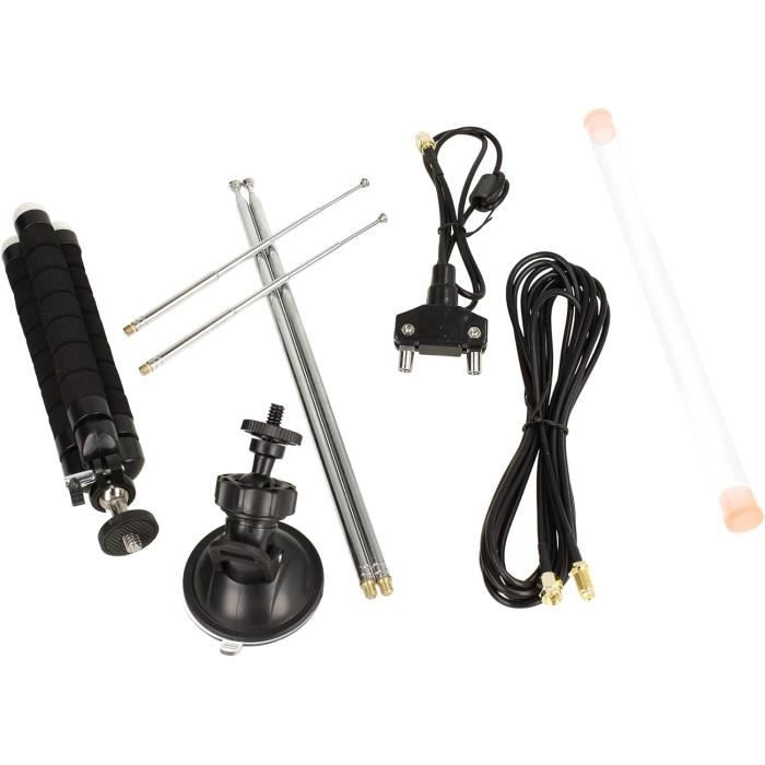 RTL-SDR Blog V3 Avec Antenne Dipôle – Tuner R820T2, 1PPM TCXO, HF Bias Tee, Pour Radio Logicielle