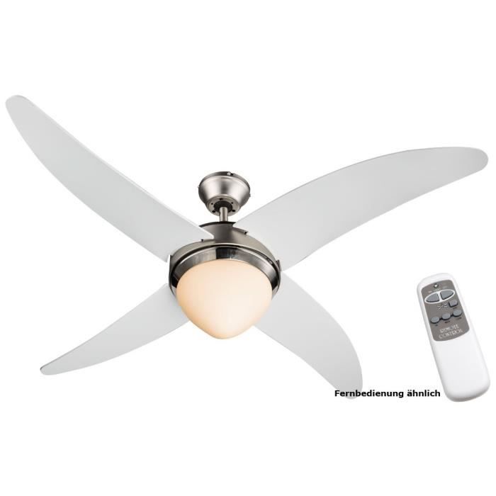 Ventilateur Plafond Eclairage Telecommande Achat Vente Pas Cher