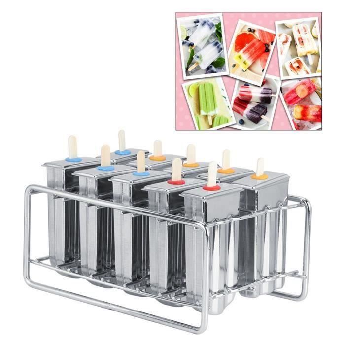 YOSOO moule à crème glacée Moule à glace en silicone Mini Popsicle