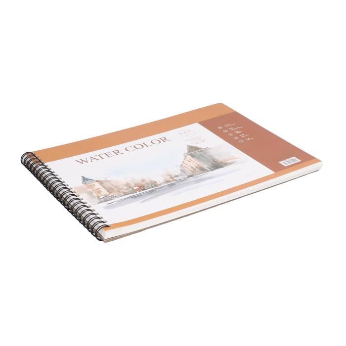 Carnet à Dessin Avec Reliure Double Spirale Et Couverture Rigide 100