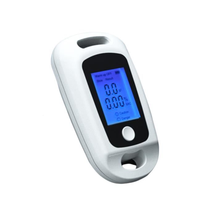 Éthylotest Professionnel Avec écran LCD Et Puce ASIC - Test D'alcoolémie Précis Et Portable