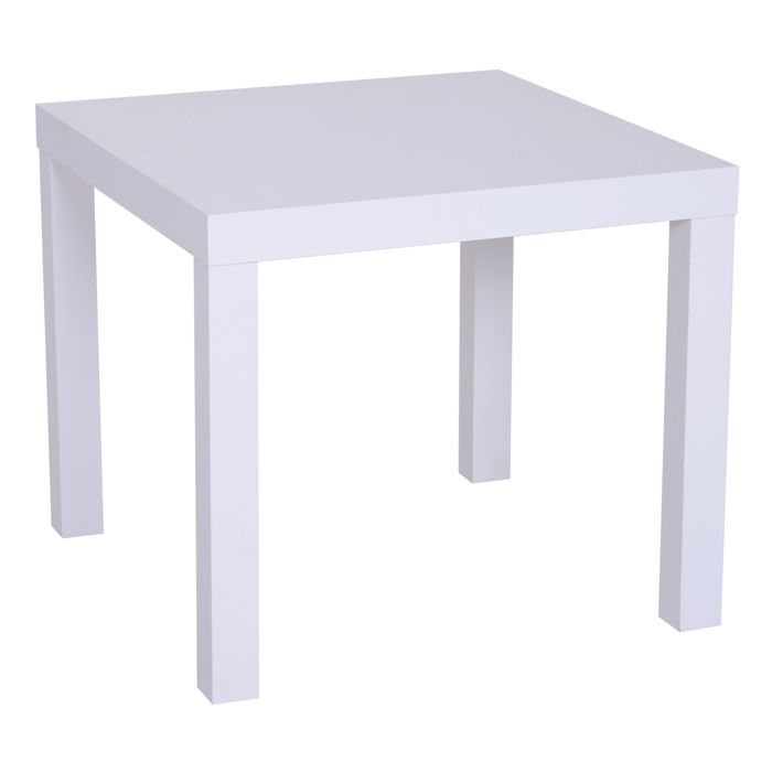 Table Basse Carree Table D Appoint Design Contemporain Dim 51l X 51l X 45h Cm Panneau En Nid D Abeille Blanc 51x51x45cm Blanc Achat Vente Table Basse Table Basse Carree Table