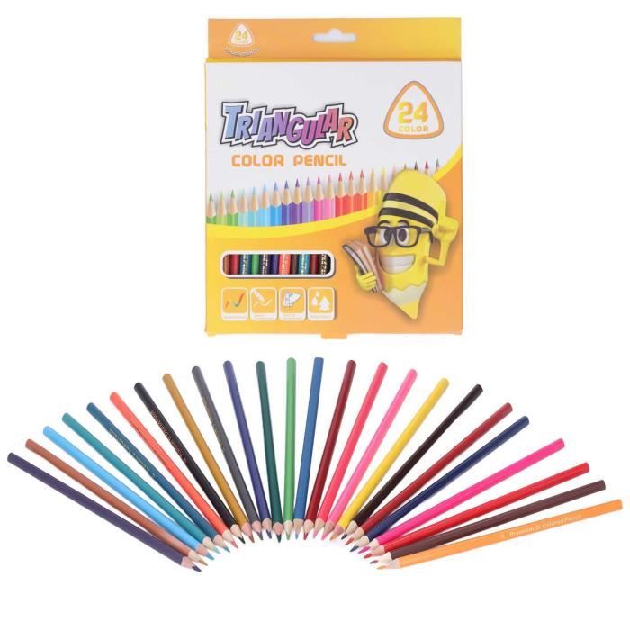 JOYBOY Crayons De Couleur Professionnel,72 Pièces Crayons De Couleur Aquarellable,avec Gomme,2 Rallonge De Crayon,Taille-Crayon Et Une Trousse En Toile Pliable,Ideal Pour Enfants, Adultes